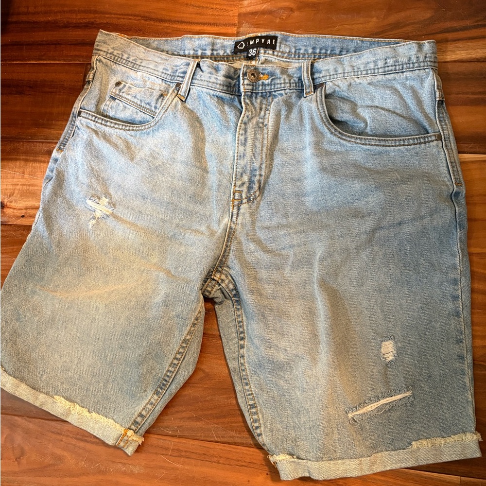 Light Blue‎ Denim Men's Shorts Empyre 0223